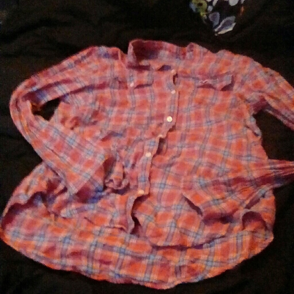 Hollister flannel shirt